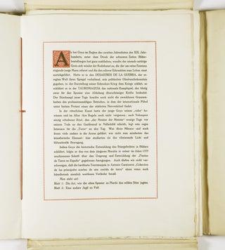 Tauromachie. 43 Kupferdruck-Gravüren (Tauromachy. 43 Copperplate Gravures)