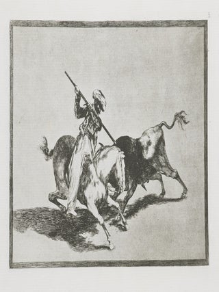Tauromachie. 43 Kupferdruck-Grav&uuml;ren (Tauromachy. 43 Copperplate Gravures)