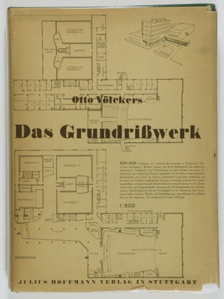 Item #55208 Das Grundrißwerk (The Floor Plan). Otto Völckers