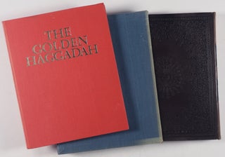 Item #55250 The Golden Haggadah: A fourteenth-century illuminated Hebrew manuscript in the...