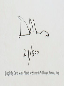 A Song of David - The Moss Haggadah (2 vols.) [SIGNED BY THE ARTIST]