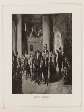 Tafereelen uit het Out-Joodsche Familieleven Naar de Oorspronkelijke Schilderstukken van Prof. M. Oppenheim (With 20 photographs laid down)