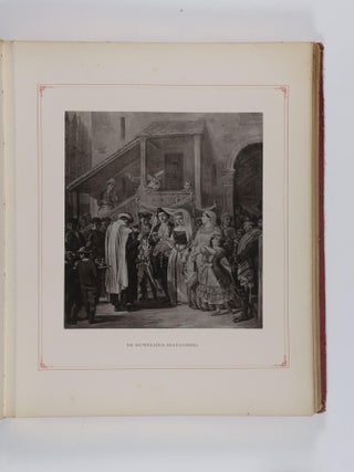 Tafereelen uit het Out-Joodsche Familieleven Naar de Oorspronkelijke Schilderstukken van Prof. M. Oppenheim (With 20 photographs laid down)