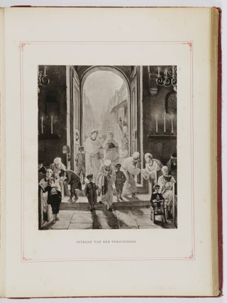 Tafereelen uit het Out-Joodsche Familieleven Naar de Oorspronkelijke Schilderstukken van Prof. M. Oppenheim (With 20 photographs laid down)
