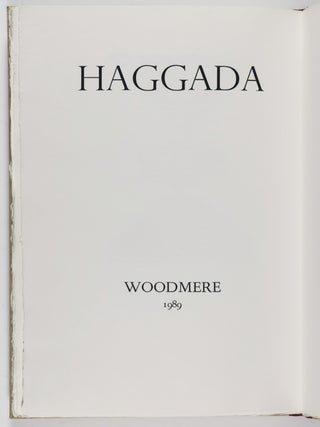 Haggada shel Pessach [ORIGINAL SIGNED LINOCUTS]