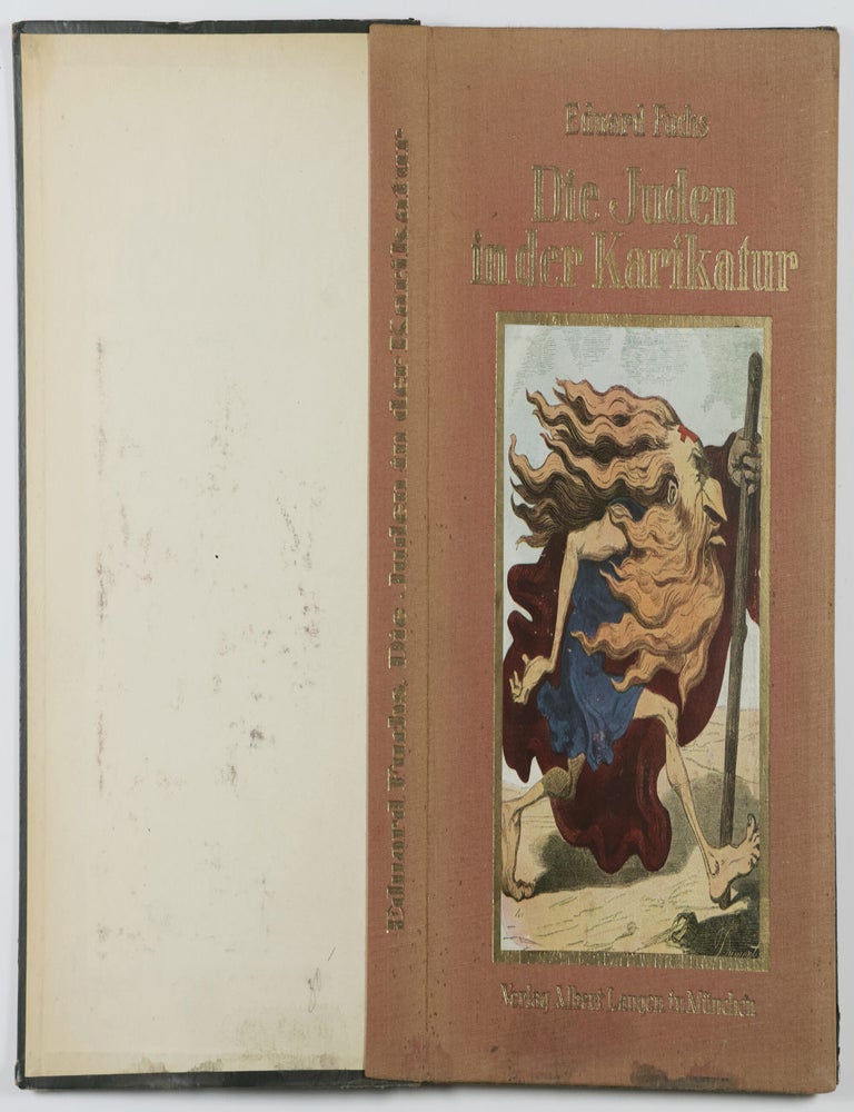 Item #55287 Die Juden in der Karikatur: Ein Beitrag zur Kulturgeschichte (Jews in Caricature. A Study in Cultural History) [BOOKSELLER'S PROMOTIONAL DUMMY]. Eduard Fuchs.