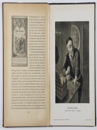 Die Juden in der Karikatur: Ein Beitrag zur Kulturgeschichte (Jews in Caricature. A Study in Cultural History) [BOOKSELLER'S PROMOTIONAL DUMMY]