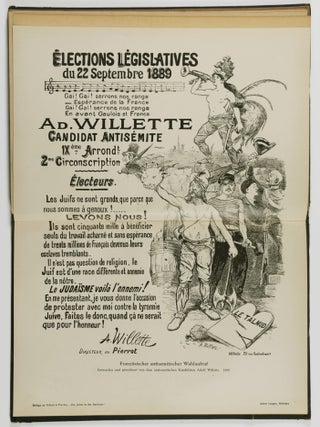Die Juden in der Karikatur: Ein Beitrag zur Kulturgeschichte (Jews in Caricature. A Study in Cultural History) [BOOKSELLER'S PROMOTIONAL DUMMY]