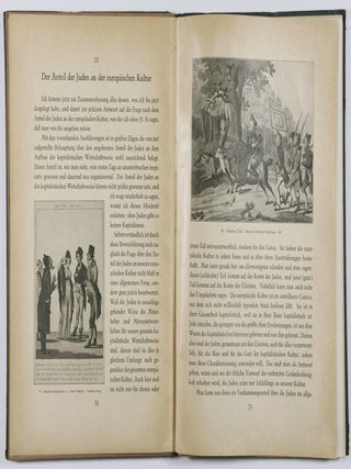 Die Juden in der Karikatur: Ein Beitrag zur Kulturgeschichte (Jews in Caricature. A Study in Cultural History) [BOOKSELLER'S PROMOTIONAL DUMMY]