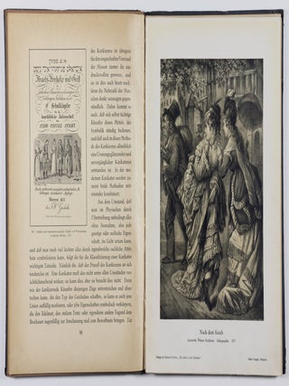 Die Juden in der Karikatur: Ein Beitrag zur Kulturgeschichte (Jews in Caricature. A Study in Cultural History) [BOOKSELLER'S PROMOTIONAL DUMMY]