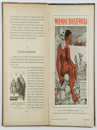 Die Juden in der Karikatur: Ein Beitrag zur Kulturgeschichte (Jews in Caricature. A Study in Cultural History) [BOOKSELLER'S PROMOTIONAL DUMMY]