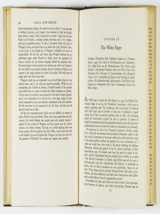 The Autobiography of Chaim Weizmann. 2 Vols. [SIGNED BY WEIZMANN]