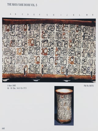 The Maya Vase Book. A Corpus of Rollout Photographs of Maya Vases. 6 Vols.