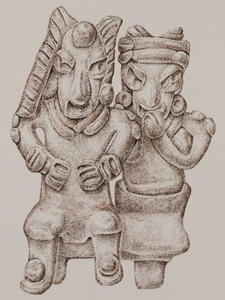 Item #55333 Ceramic Figures of Ancient Mexico. Guerrero, M&eacute;xico, Guanajuato, Michoac&aacute;n 1600...