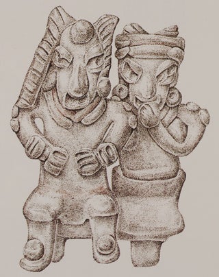 Item #55333 Ceramic Figures of Ancient Mexico. Guerrero, México, Guanajuato, Michoacán 1600...