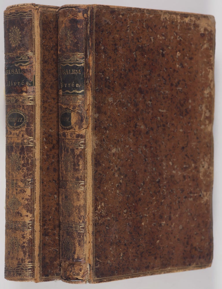 Item #55341 J&eacute;rusalem D&eacute;livr&eacute;e. Po&euml;me di Tasse (Jerusalem Delivered) (2 vols.). Torqueto Tasso, Charles-Francois Lebrun, trans.