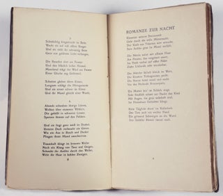 Gedichte. Bücherei Der jüngste Tag. Neue Dichtungen. (Poems. Library "Judgment Day." New Poetry)