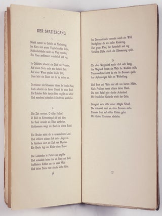 Gedichte. Bücherei Der jüngste Tag. Neue Dichtungen. (Poems. Library "Judgment Day." New Poetry)