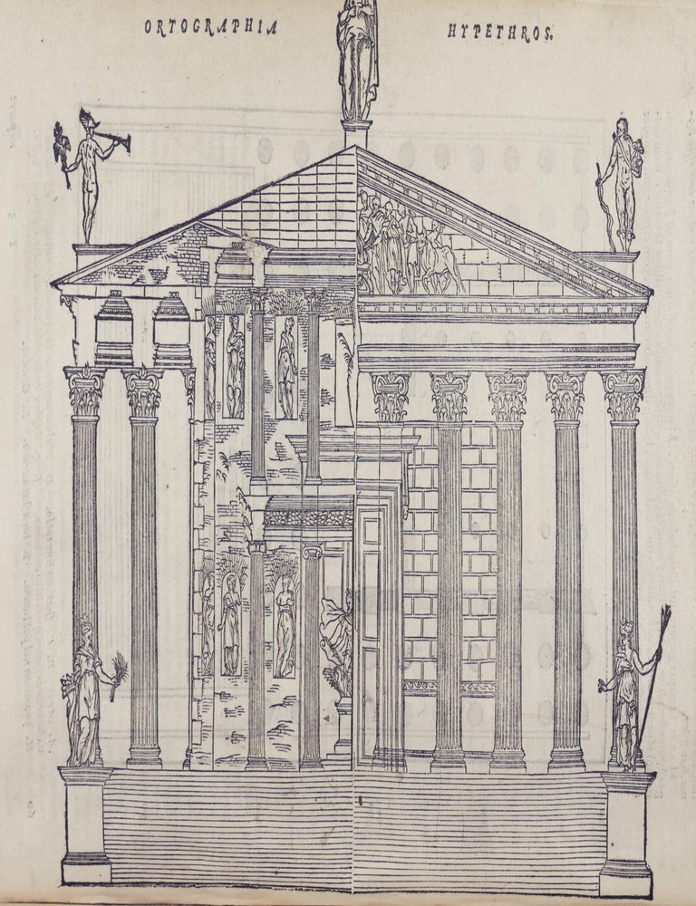 Item #55415 De Architectura libri decem, cum commentariis Danielis Barbari (Ten Books on Architecture, with Commentary by Daniele Barbaro). Marcus Vitruvius Pollio, Daniele Barbaro.