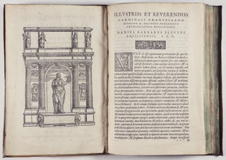 De Architectura libri decem, cum commentariis Danielis Barbari (Ten Books on Architecture, with Commentary by Daniele Barbaro)