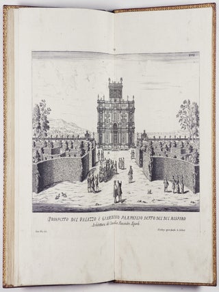 Li Giardini di Roma... Nuovamente dati alle stampe con direttione di Giov. de Sandrart in Norimberga (The Gardens of Rome... Newly Printed under the Direction of Johann Sandrart in Nuremberg)