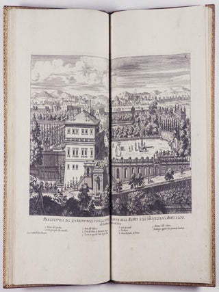 Li Giardini di Roma... Nuovamente dati alle stampe con direttione di Giov. de Sandrart in Norimberga (The Gardens of Rome... Newly Printed under the Direction of Johann Sandrart in Nuremberg)