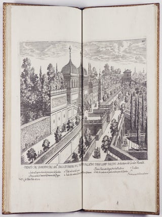 Li Giardini di Roma... Nuovamente dati alle stampe con direttione di Giov. de Sandrart in Norimberga (The Gardens of Rome... Newly Printed under the Direction of Johann Sandrart in Nuremberg)