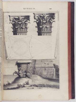 Le Dix Livres d'Architecture de Vitruve, Corrigez et Traduits nouvellement en Fran&ccedil;ois, avec des notes [et] figures (The Ten Books on Architecture by Vitruvius, Corrected at Newly Translated into Franch, with Notes and Illustrations)