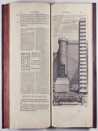 Le Dix Livres d'Architecture de Vitruve, Corrigez et Traduits nouvellement en Fran&ccedil;ois, avec des notes [et] figures (The Ten Books on Architecture by Vitruvius, Corrected at Newly Translated into Franch, with Notes and Illustrations)