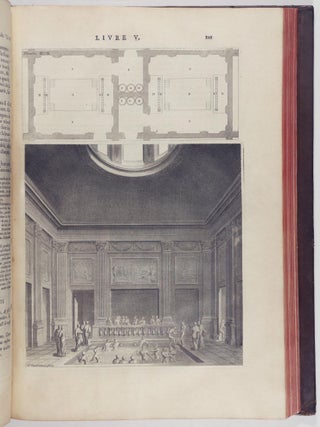 Le Dix Livres d'Architecture de Vitruve, Corrigez et Traduits nouvellement en Fran&ccedil;ois, avec des notes [et] figures (The Ten Books on Architecture by Vitruvius, Corrected at Newly Translated into Franch, with Notes and Illustrations)