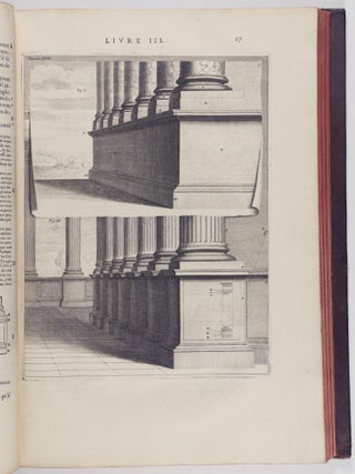 Le Dix Livres d'Architecture de Vitruve, Corrigez et Traduits nouvellement en Fran&ccedil;ois, avec des notes [et] figures (The Ten Books on Architecture by Vitruvius, Corrected at Newly Translated into Franch, with Notes and Illustrations)