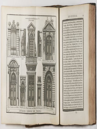 Cours D'Architecture, qui comprend les Ordres De Vignole; Aves des Commentaires, les Figures & Descritions de fes plus beaux Batimens, & de Ceux de Michel-Ange (Course of Architecture, which includes the Orders of Vignola; With Commentaries, Figures & Descriptions of his most beautiful Architectural Works, & those of Michelangelo)