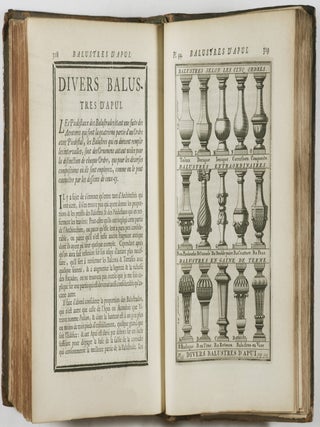 Cours D'Architecture, qui comprend les Ordres De Vignole; Aves des Commentaires, les Figures & Descritions de fes plus beaux Batimens, & de Ceux de Michel-Ange (Course of Architecture, which includes the Orders of Vignola; With Commentaries, Figures & Descriptions of his most beautiful Architectural Works, & those of Michelangelo)