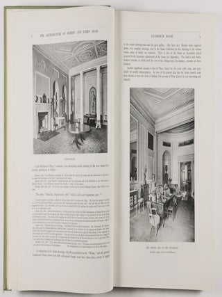 The Architecture of Robert & James Adam (1758-1794). 2 Vols. (Complete)