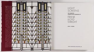 Light Screens. The Complete Leaded-Glass Windows of Frank Lloyd Wright