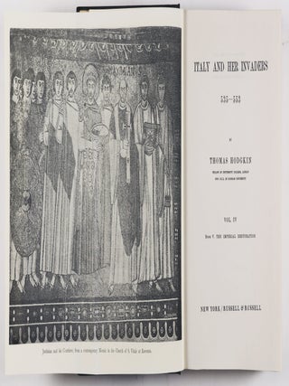 Italy and Her Invaders 376-476. In 8 Vols. Complete