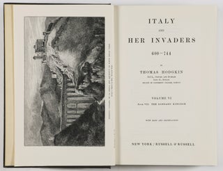 Italy and Her Invaders 376-476. In 8 Vols. Complete