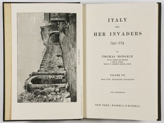 Italy and Her Invaders 376-476. In 8 Vols. Complete