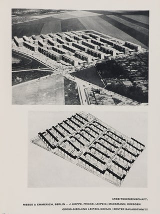 Neuzeitliche Miethäuser und Siedlungen (Modern Appartment Buildings and Settlements)
