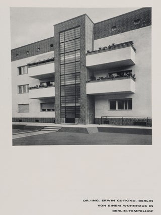Neuzeitliche Miethäuser und Siedlungen (Modern Appartment Buildings and Settlements)