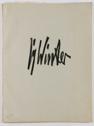 Fritz Winter. 12 Farbtafeln. (12 Color Plates)