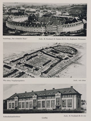 Der Wohnungsbau in Deutschland nach dem Weltkriege (Residential Building in Germany after the World War)