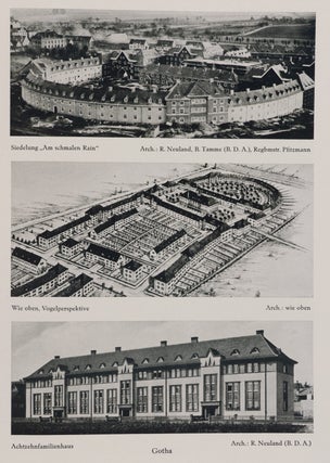 Der Wohnungsbau in Deutschland nach dem Weltkriege (Residential Building in Germany after the World War)