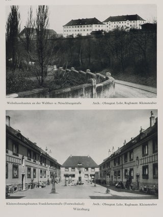 Der Wohnungsbau in Deutschland nach dem Weltkriege (Residential Building in Germany after the World War)