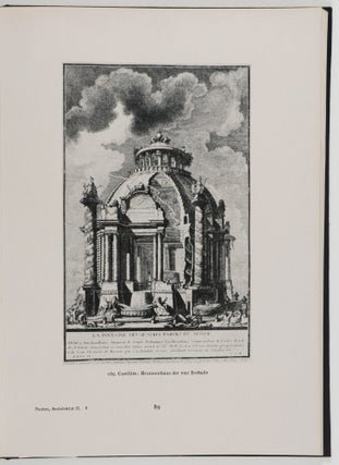 Architektur die nicht gebaut wurde. Erster Band: Text; Zweiter Band: Tafeln. 2 Vol. set (Complete)