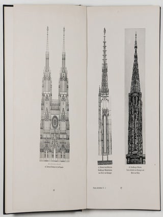 Architektur die nicht gebaut wurde. Erster Band: Text; Zweiter Band: Tafeln. 2 Vol. set (Complete)