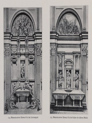 Architektur die nicht gebaut wurde. Erster Band: Text; Zweiter Band: Tafeln. 2 Vol. set (Complete)