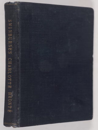 A Note On Charlotte Bronte. Algernon Charles Swinburne.