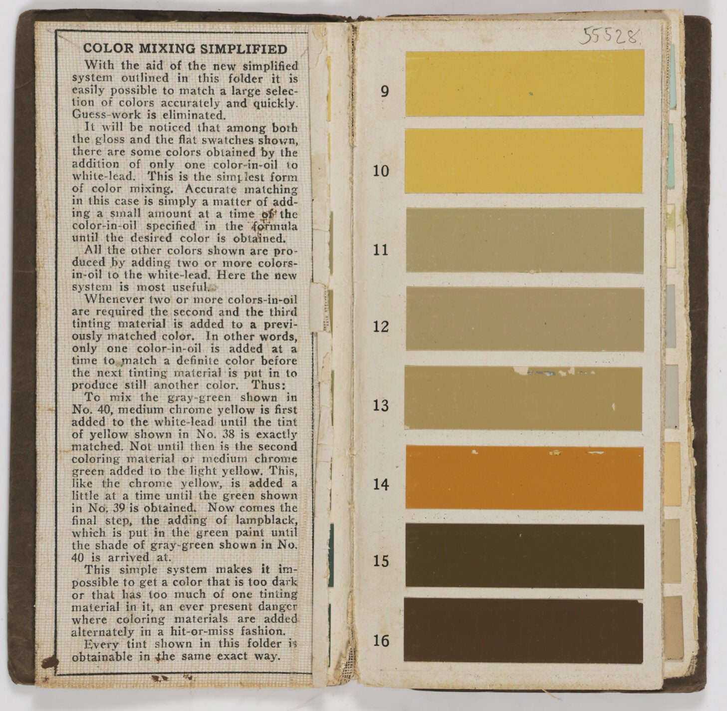 Dutch Boy White-Lead Color Guide For Painters | n/a