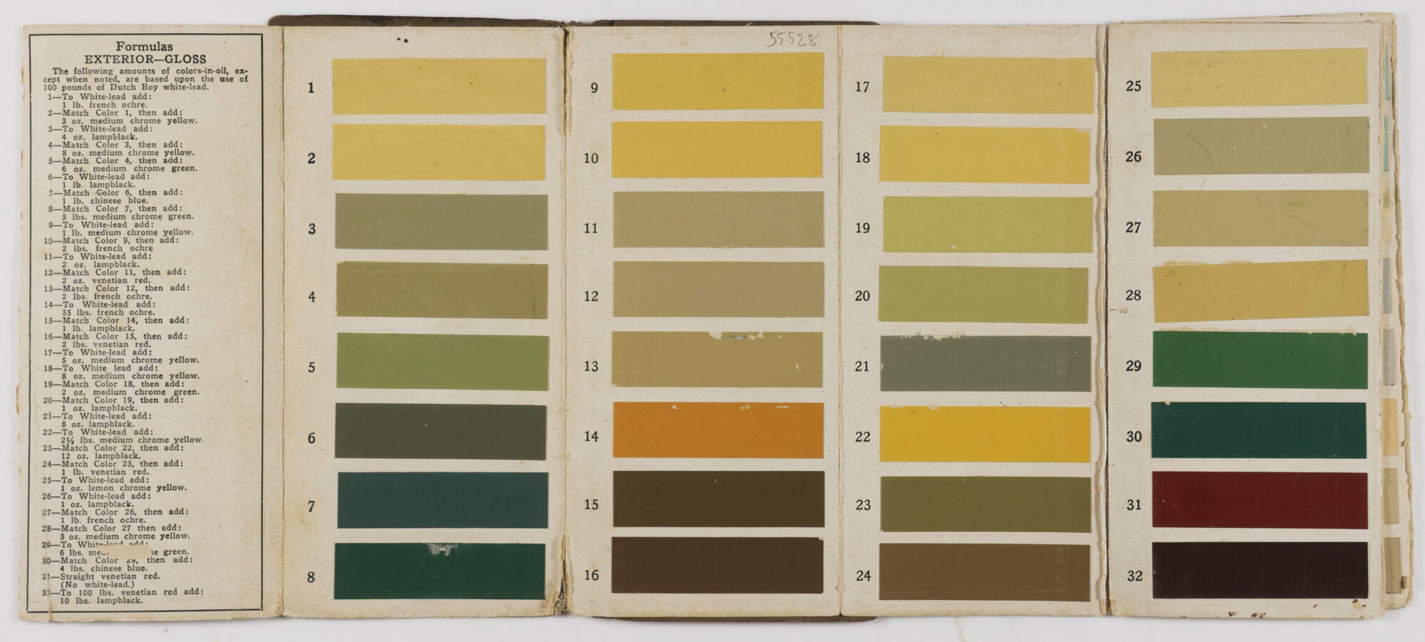 Dutch Boy White-Lead Color Guide For Painters | n/a